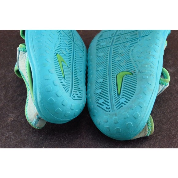 Nike ACG Toddler Girls‎ Sz 12 Medium Blue Sandals Fabric - Picture 6 of 7